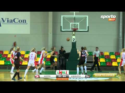 SportoTv.lt: LMKL, „Aistės-LSU" - „Kibirkštis-Viči-Iki" video santrauka
