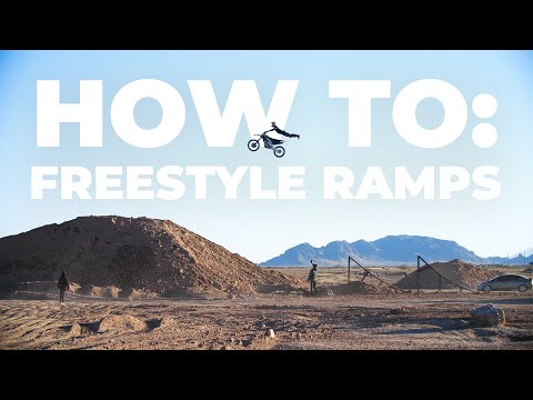 How to jump a freestyle ramp on a dirt bike