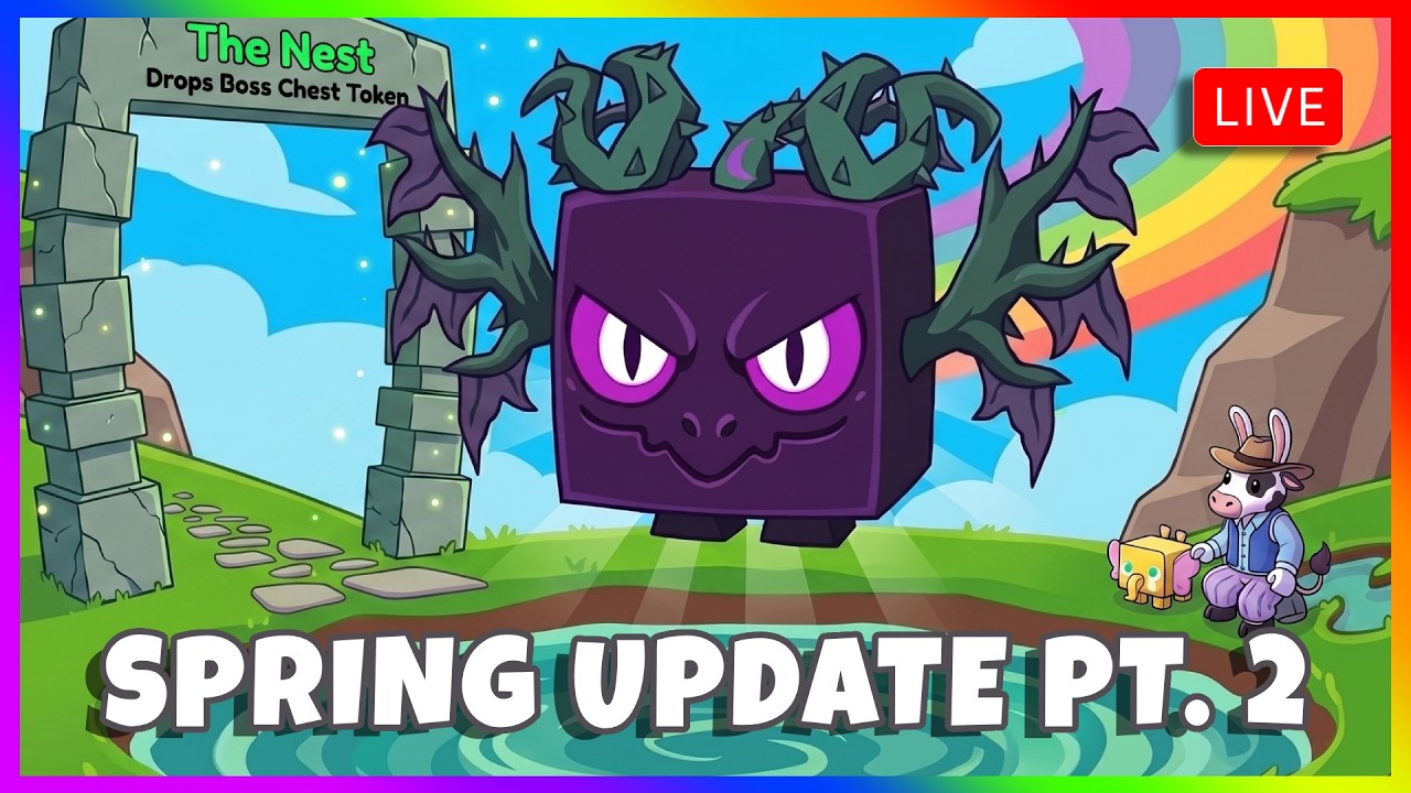 🔴LIVE🐣 SPRING Event PT 2 🌸Admin Abuse Update in Pet Simulator 99 | #PetSimulator99 #roblox #petsim99