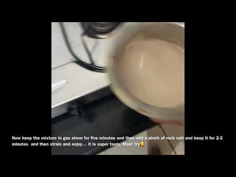 Satvik hot chocolate ☕️