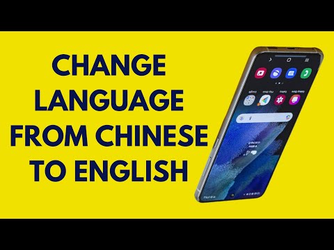 How to switch from a foreign language in a Smartphone