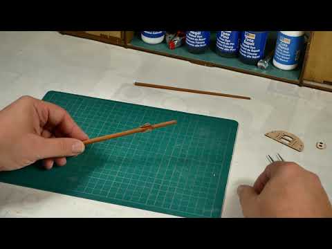 PALOS 55- Como construir los mástiles 3. ENDURANCE - Modelismo Naval - Artesanía
