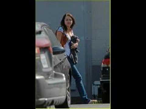 Miley arrives at a recording studio in Burbank, California