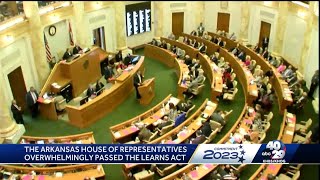 The Arkansas House of Representatives passes the LEARNS Act