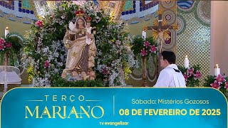 Sábado: Mistérios Gozosos | Terço Mariano com @PadreManzottiOficial | 08/02/25