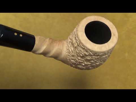 Pipa Radice Rind Pure - Bent Billiard Twist (Ra132)