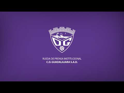 Rueda de prensa institucional C.D. Guadalajara S.A.D.