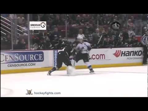 Erik Johnson vs Luca Sbisa December 31st 2011