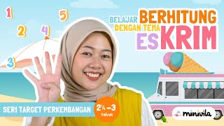 Download lagu ES KRIM | Belajar Kemampuan Dasar Berhitung dan Matematika dengan Tema Ice Cream mp3
