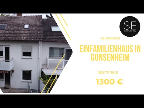 SE Immobilien: Reihenhaus zur Miete in Mainz-Gonsenheim