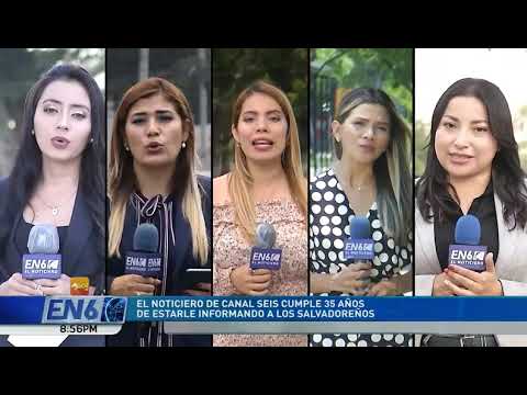 Reportaje 35 aniversario de El Noticiero de Canal 6 TCS (27-04-2022)