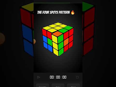 The Four Spots Pattern 🔥 | #shorts #trending #viral #cube