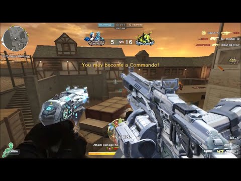 Crossfire NA 2.0 : AK47 Buster Silver - Hero Mode X - Zombie V4