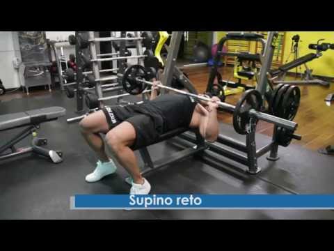 Supino reto