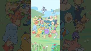 Bonus points if you find bulbasaur 🍃 #pokemon #pokopia #pokemonart #shorts #pokemon #animation