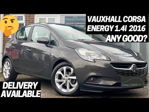 Used 2016 Vauxhall Corsa EcoFlex Energy 1.4i LOW MILES For Sale @Small Cars Direct New Milton Review