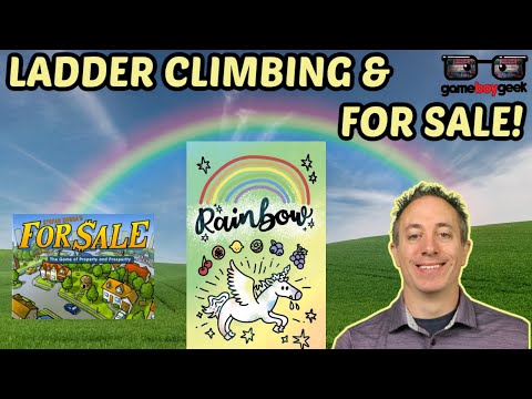 Rainbow Card Game Review - For Sale & Ladder Climbing!