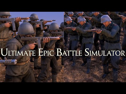 UEBS | German Soldiers vs Us Soldiers (No Commentary)