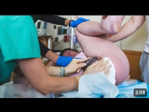 Unmedicated Birth _ Birth  Maternity & Newborn baby | Full Vlog labor delivery push out Pain 🥺
