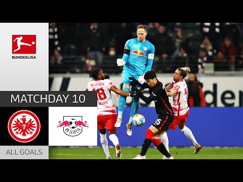 Last Second Equalizer! | Eintracht Frankfurt - RB Leipzig 1-1 | All Goals | MD 10 – Bundesliga 21/22