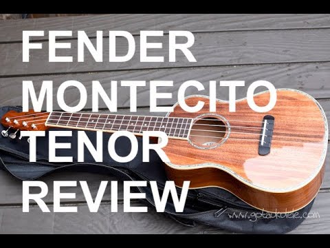 Обзор укулеле Fender Montecito Tenor