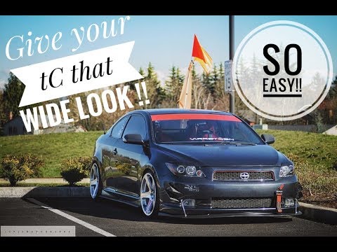Make your fender a bit wider for your Scion tC