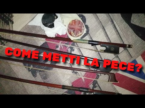 How to Put Rosin on a Violin Bow 🎻 #tutorial