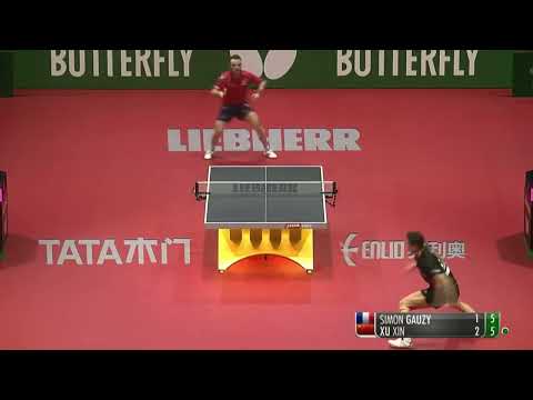 Simon Gauzy vs Xu Xin 2018 best points #simongauzy #xuxin #tabletennis #pingpong #worldtabletennis