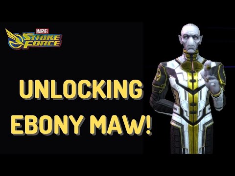 Unlocking Ebony Maw - Marvel Strike Force (BlueStacks/PC)