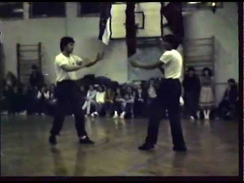 GM Leung Ting Milan Prosenica and Bozidar Gabersek seminar in Yugoslavia 1983 - Pozarevac