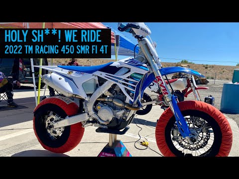 We Ride the 2022 TM Racing SMR 450 FI 4T!!!