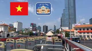 Full Double Decker Bus Tour | Ho Chi Minh City (Saigon) - Largest City in Vietnam