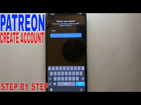✅  How To Create An Account On Patreon 🔴