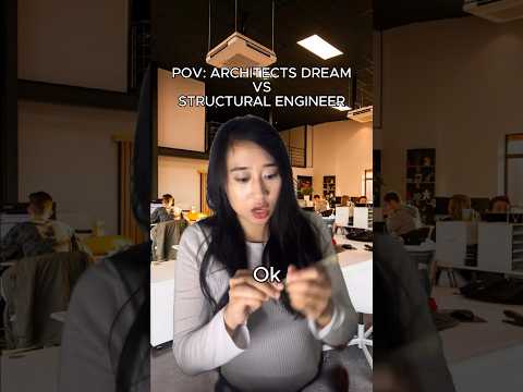 POV: Architects Vision VS Structural Engineer| engineers get $$$ #architecture #engineering #pov