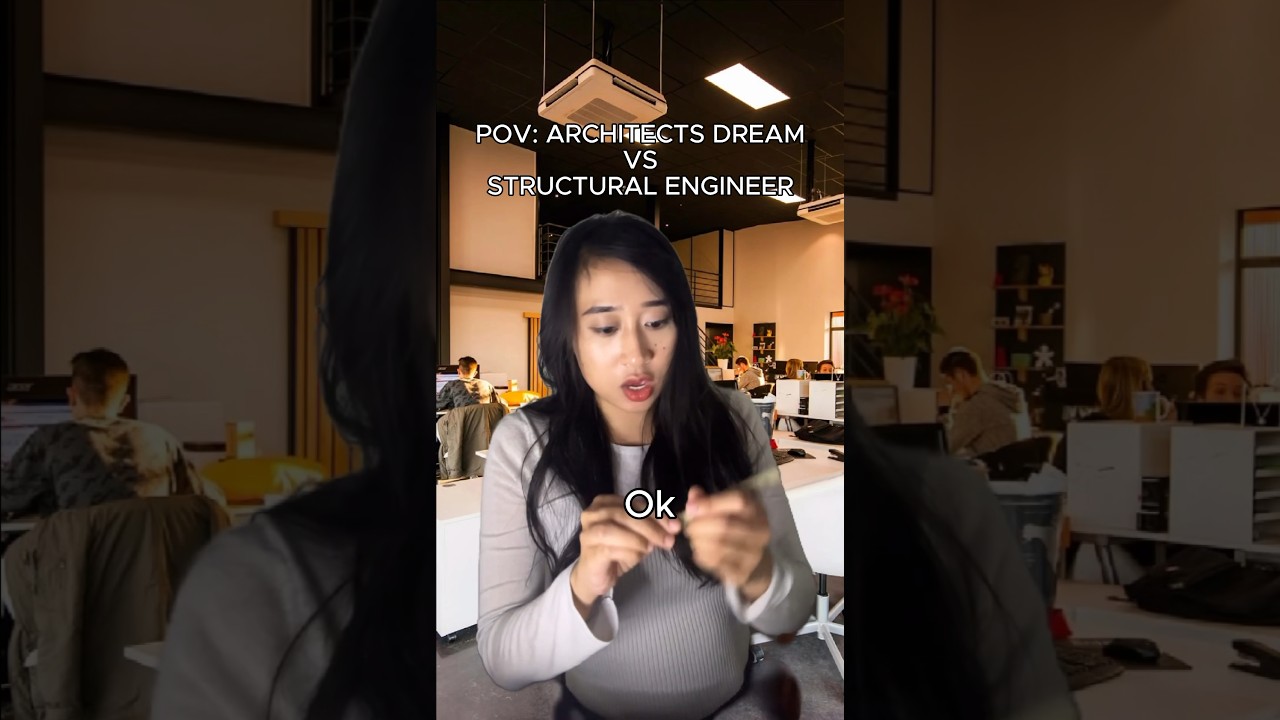 POV: Architects Vision VS Structural Engineer| engineers get $$$ #architecture #engineering #pov