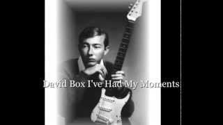 David Box   I've Had My Moments 1962 Nashville Session (Oribson-Melson-Rush)