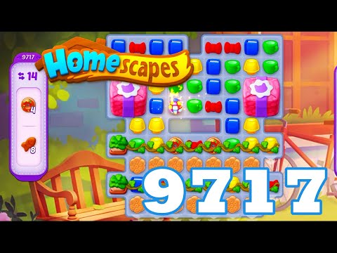 Homescapes Level 9717 HD 3 - match puzzle game | Gameplay Walkthrough | android | GameGo Game | IOS