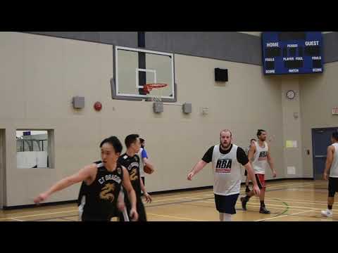2019 Burnaby Winter League - Missed 3's vs CT Dragons - Roundball BC Mens Basketball League
