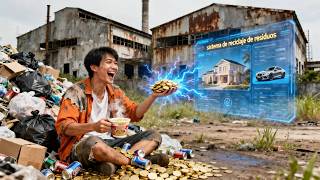 Alquimia moderna: chico pobre humillado se vuelve multimillonario reciclando basura. ¡Menuda suerte!