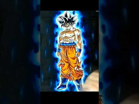 Coloring Goku ultra instinct | Dragon Ball Super