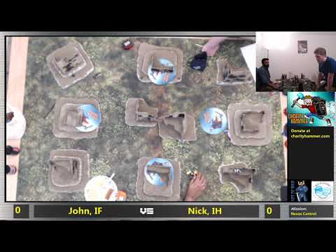 Charity Hammer 2: Stream 2 - John Lennon (Imperial Fists) vs Nick Nanavati (Iron Hands)