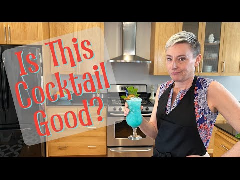 How To Make A Blue Cocktail Taste Fabulous | Cherry Blossom