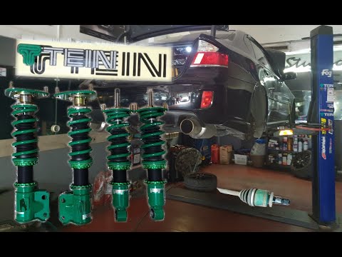Койловеры TEIN FLEX Z Установка и отзыв. Tein Flex Z Coilovers Installation & Review.