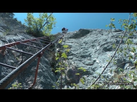 Bergsport & Klettern am Gardasee - Leitersteig Via dell'Amicizia - Abenteuer Alpin 2011 (Folge 13.2)
