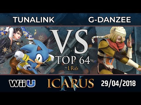ICARUS IV - TunaLink (Bayonetta/Sonic) vs G-danzee (Sheik) - Losers Top12