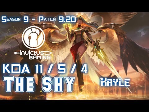 IG The Shy KAYLE vs TRYNDAMERE Top - Patch 9.20 EUW Ranked