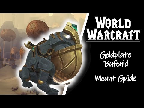 How to get the Goldplate Bufonid mount guide - Shadowlands mount guide