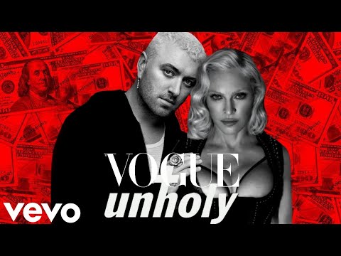 Sam Smith X Madonna ¥ Vogue Unholy Mashup {Visualizer} Remix
