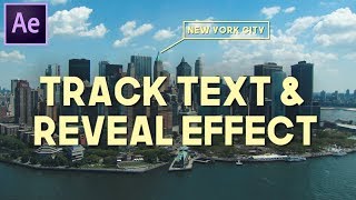 HOW TO TRACK TEXT + ANIMATION (After Effects CC 2017)