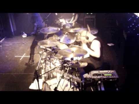 Martin 'Marthus' Skaroupka - A Dream of Wolves + Summer Dying Fast (Cradle Of Filth drum cam 2013)